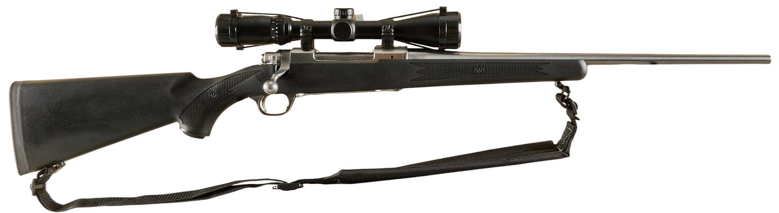 Ruger M77 Hawkeye Ultralight Stainless 30-06 Bolt Action Rifle W/ Tasco Scope (1 of 7)