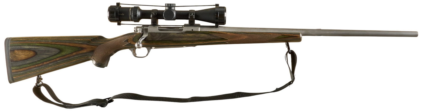 Ruger M77 Hawkeye Predator 6.5 Creedmoor Bolt Action Rifle W/ Burris Scope: Serial: 712-34396 Manufacturer: Ruger (c. 2016) Model: M77 Hawkeye Caliber: 6.5 Creedmoor Barrel length: 24 in. OAL: 44.25 in. Condition: Very good; lightly used condition; good bore Includes: Burris 