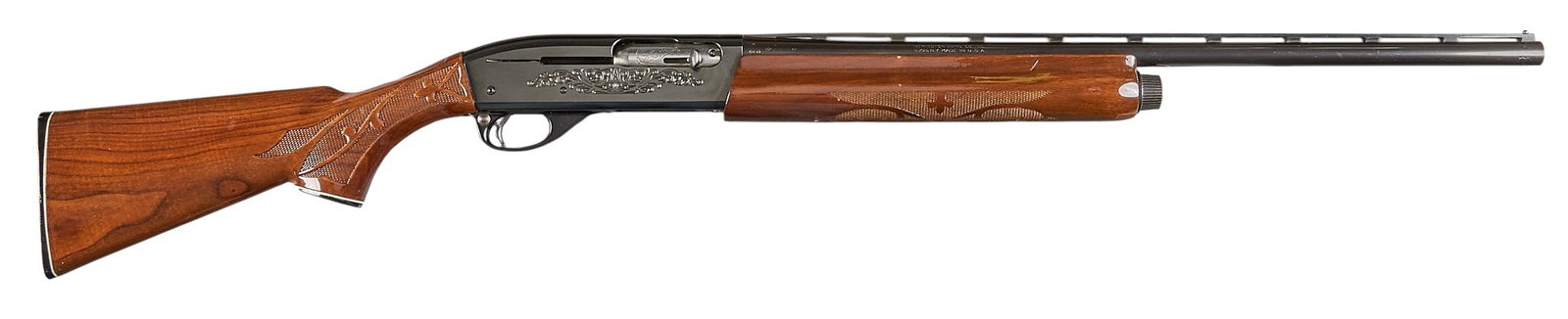 Remington 1100 LT-20 20 Gauge Shotgun: Serial: N641003K Manufacturer: Remington Model: 1100 LT-20 Caliber: 20 Gauge Barrel length: 23.5 in. OAL: 42.5 in. Condition: Good; light-moderate wear; bore is good & bright Includes: vente