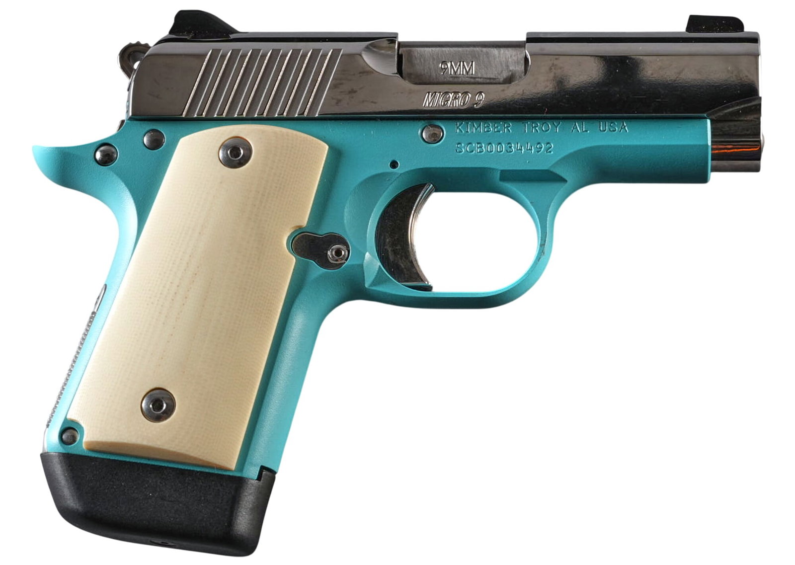 Kimber Micro 9 Bel Air 9mm Semi Auto Pistol (1 of 4)