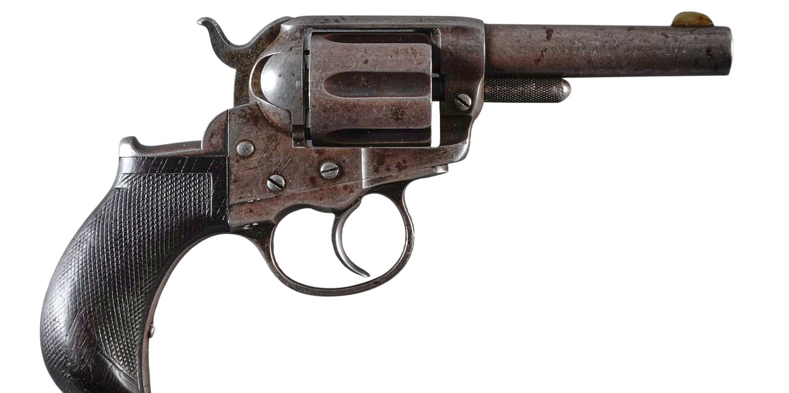 Antique 2nd Year Colt 1877 Lightning 38 Colt DA Revolver (1 of 2)