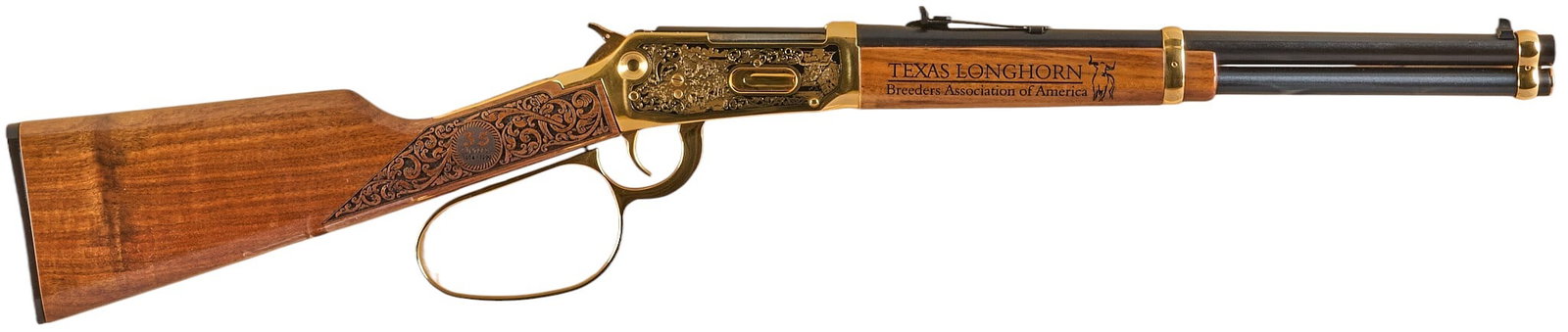 Texas Longhorn Breeders Association of America Winchester 94AE Large Loop Carbine (1 of 13)