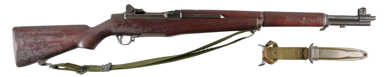 Rare True and Correct Post-War International Harvester M1 Garand Rifle W/ Bayonet (1 of 5)