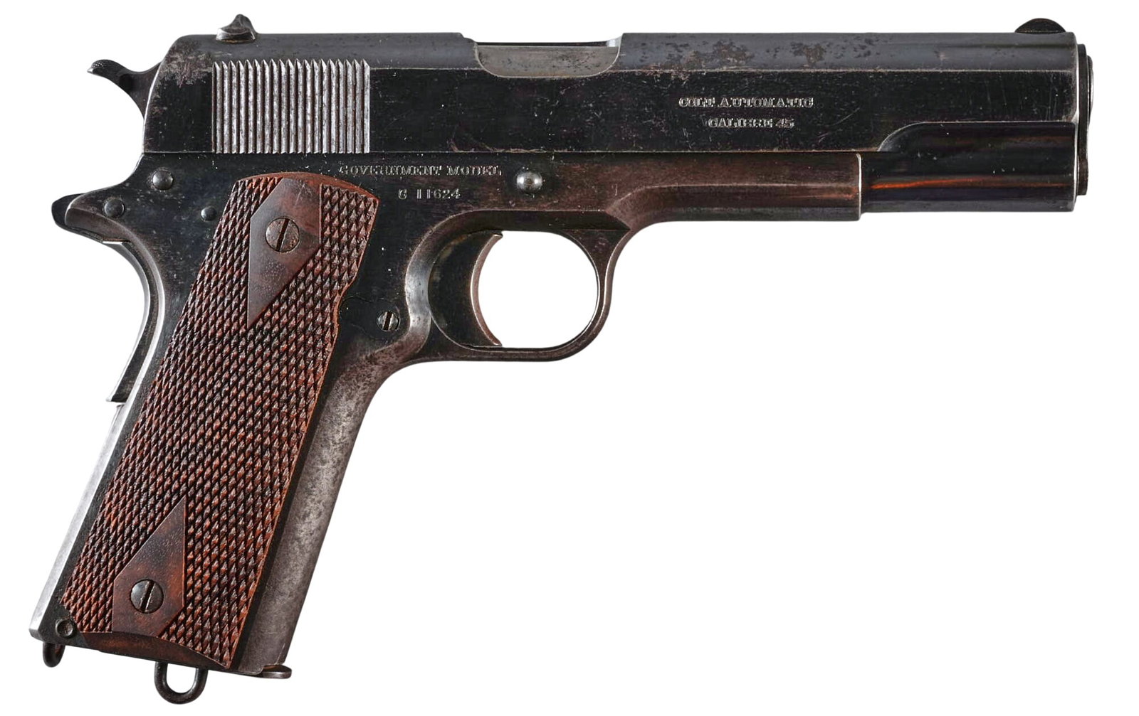 WWI Canadian Contract Colt 1911 45 ACP Pistol W/ Letter and Holster (1 of 6)
