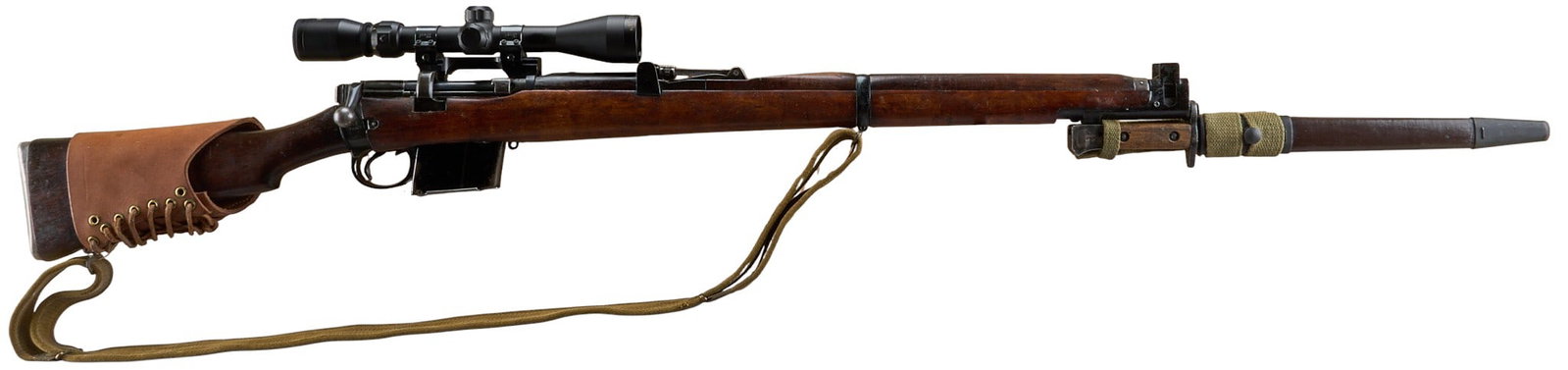 Numbers Matching RFI 2A1 Enfield 7.62x51 Rifle W/ Bayonet: Serial: A27089 (matching numbers) Manufacturer: Ishapore Arsenal-India / CAI (c. 1965) Model: RFI 2A1 Caliber: 7.62x51 NATO Barrel length: 25 in. OAL: 44.5 in. Condition: Good; wood stock & forend