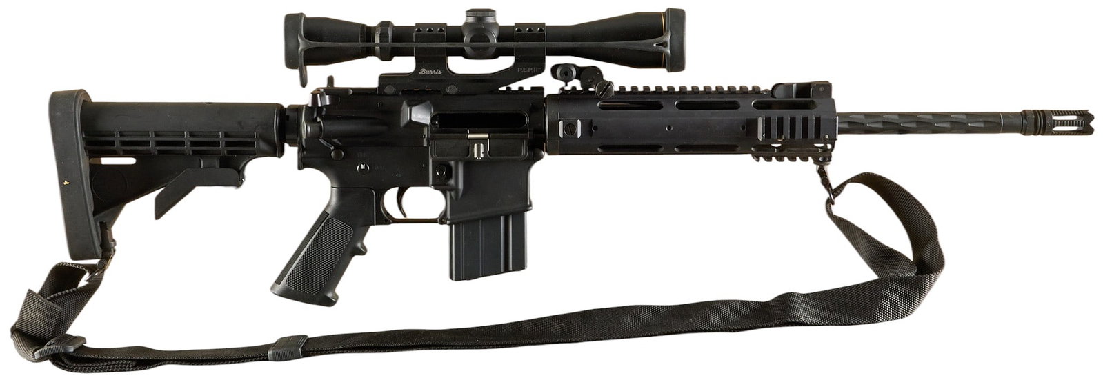Ruger YHM AR-15 6.8 SPC Semi Auto Rifle W/ Leupold Scope (1 of 5)
