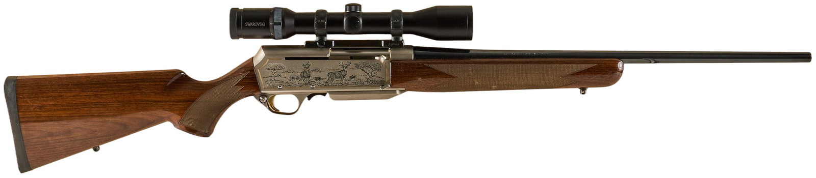 Romainville B. Signed Engraved Browning BAR 270 Win Semi Auto Rifle (1 of 14)