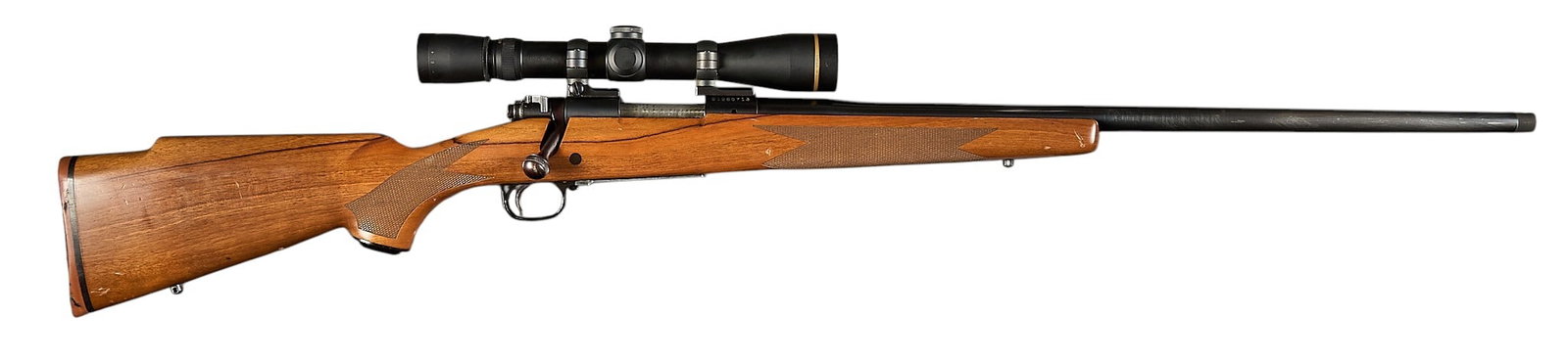 Winchester Model 70 Sporter Varmint 22-250 Rem Rifle W/ Leupold Scope (1 of 4)