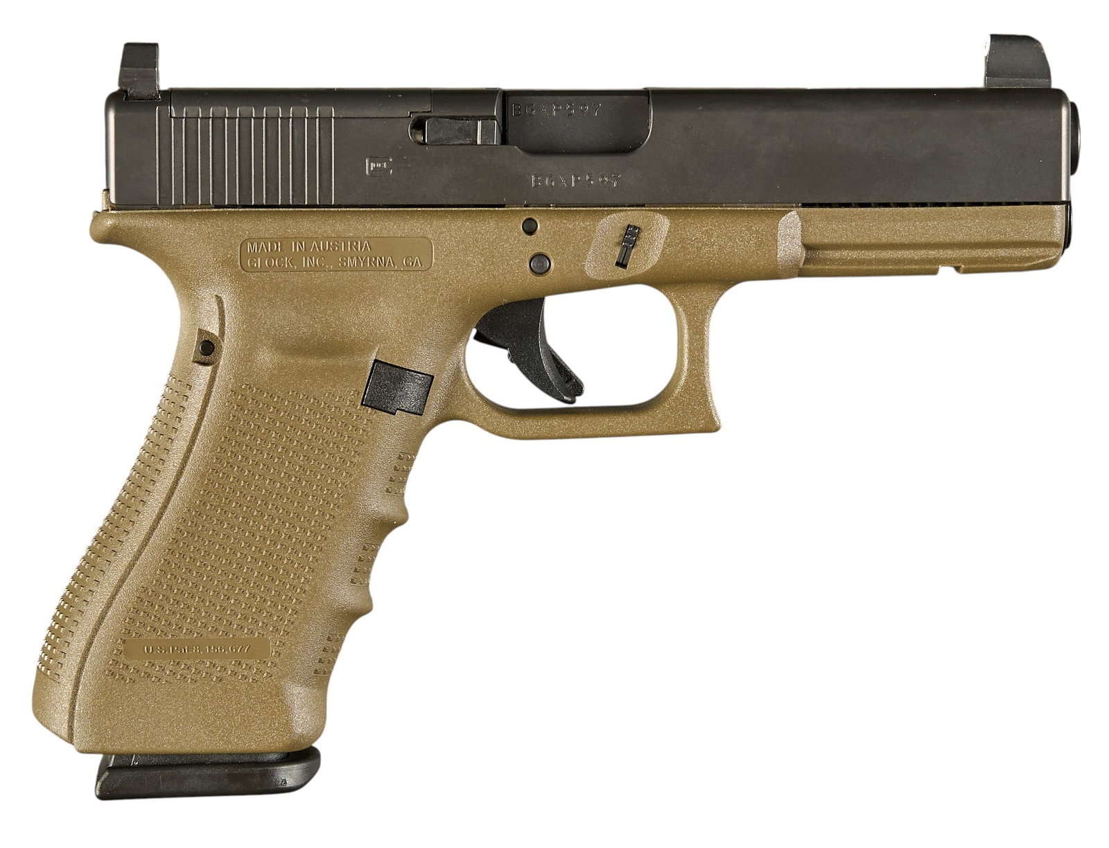 Glock 17 MOS Gen 4 9mm Semi Auto Pistol (1 of 3)
