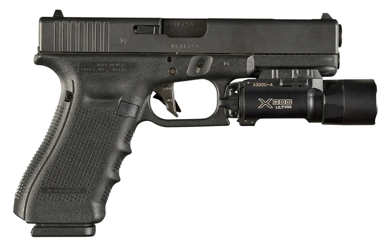 Glock 17C Gen 4 9mm Semi Auto Pistol W/ Surefire X300 Ultra (1 of 3)