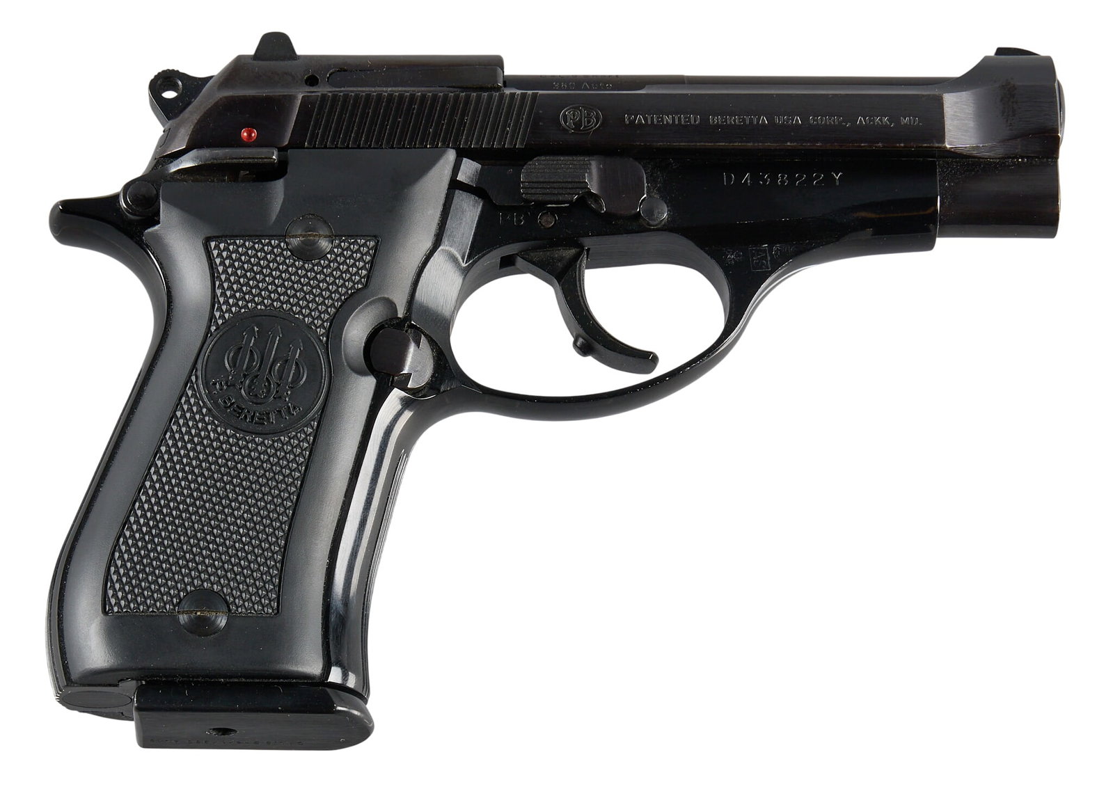 Beretta Model 84 BB 380 ACP Semi Auto Pistol (1 of 3)