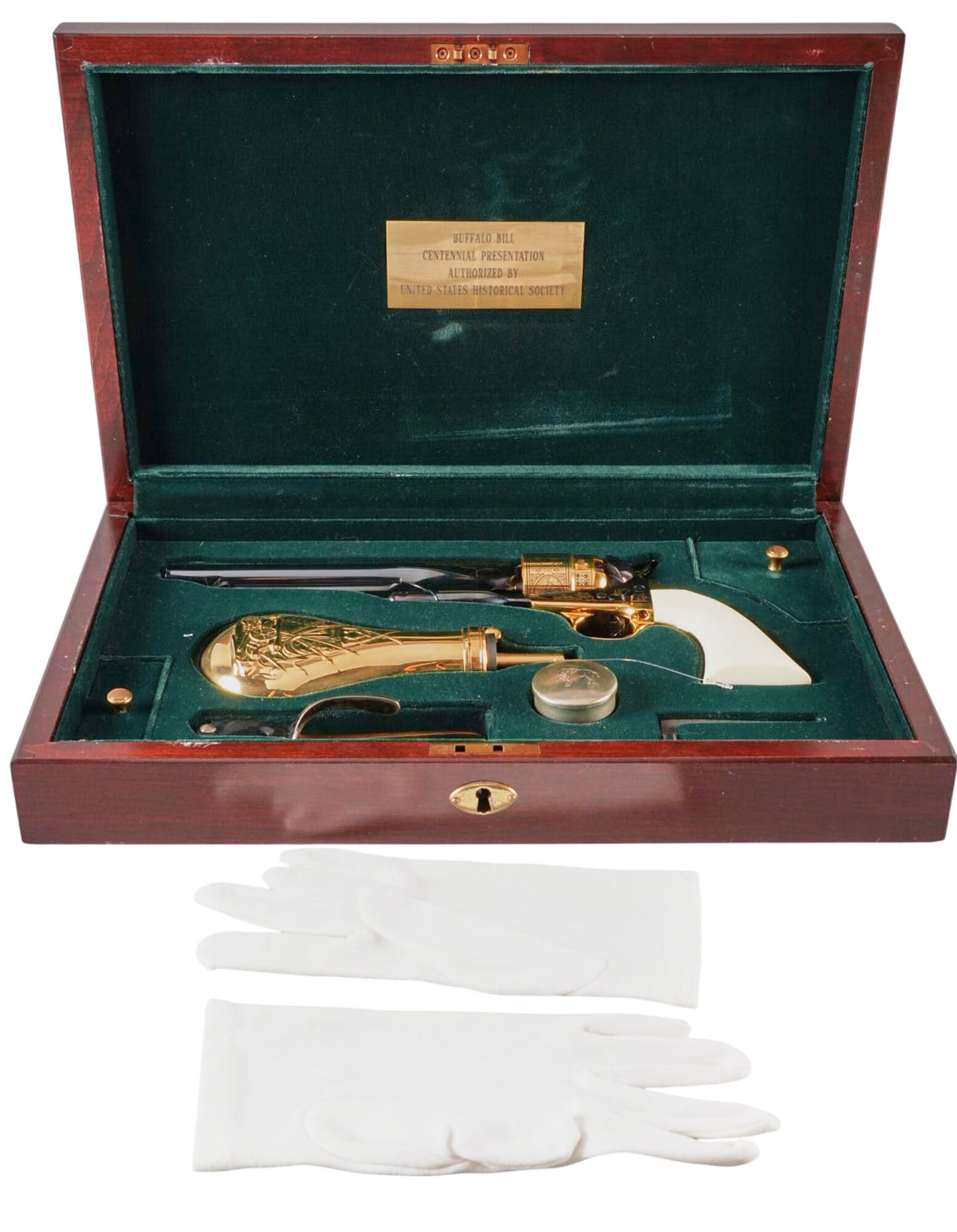 Cased U.S. Historical Society Buffalo Bill Centennial Presentation Revolver (1 of 12)