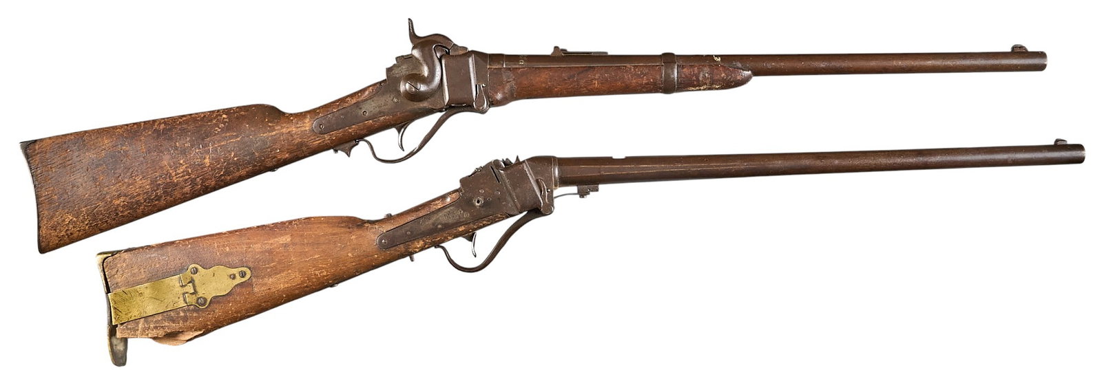 Antique Sharps Model 1863 50-70 Conversion Carbine W/ Parts Gun 1852 Slant Breech (1 of 4)