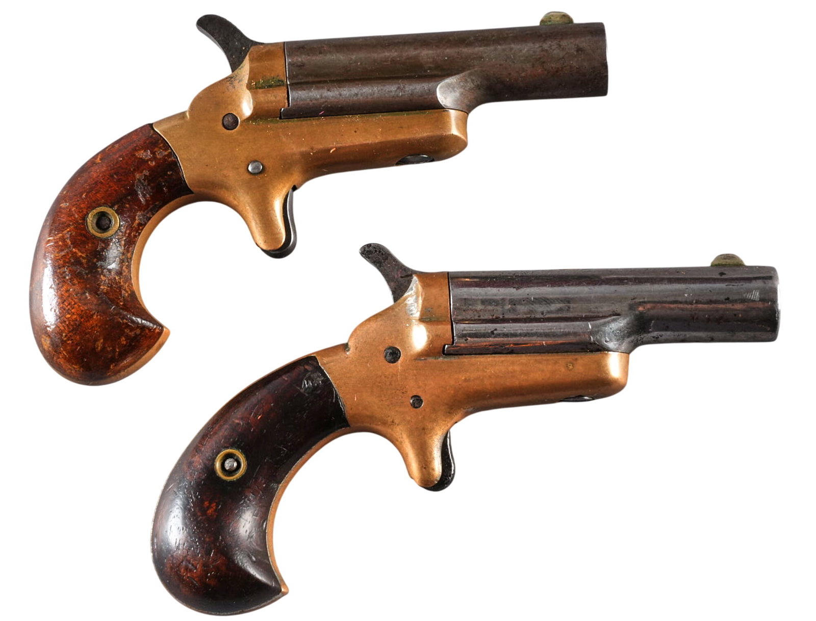 Pair of Antique Colt Third Model Thuer 41 RF Derringers (1 of 4)