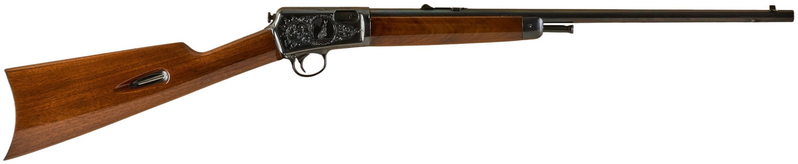 Custom Engraved Winchester Model 03 22 Auto Rifle (1 of 15)