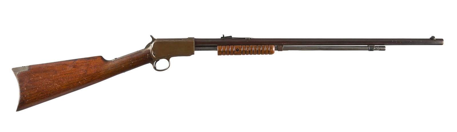 Antique Winchester 1890 22 Short Slide Action Rifle (1 of 4)