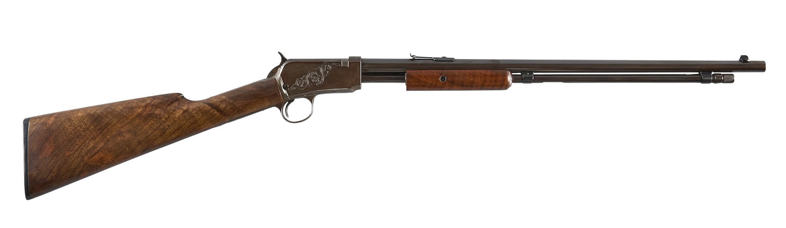 Restored and Engraved Winchester 1906 22 LR Slide Action Rifle (1 of 4)