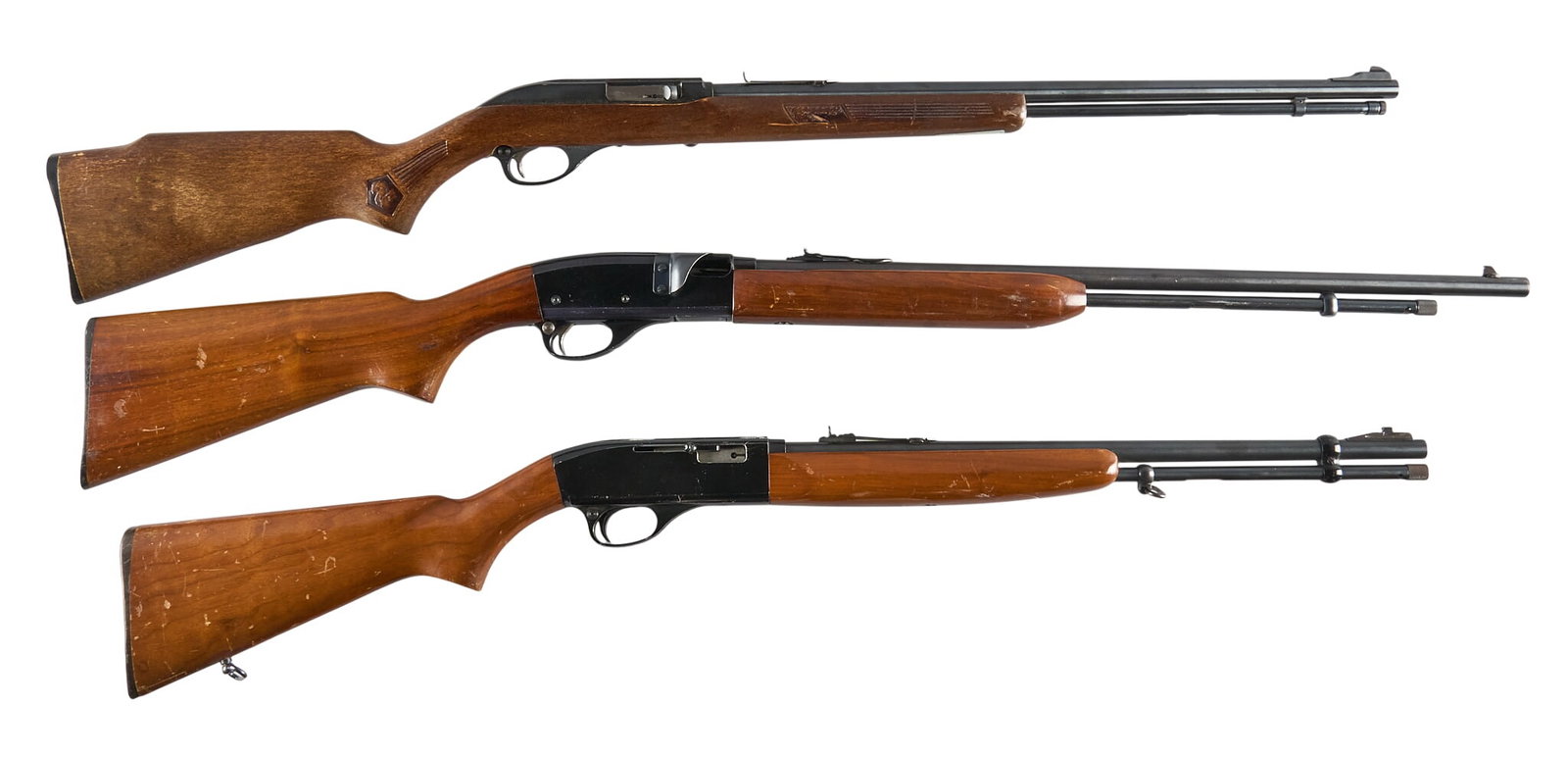 Lot of 3 22 LR Semi Auto Rifles (1 of 4)