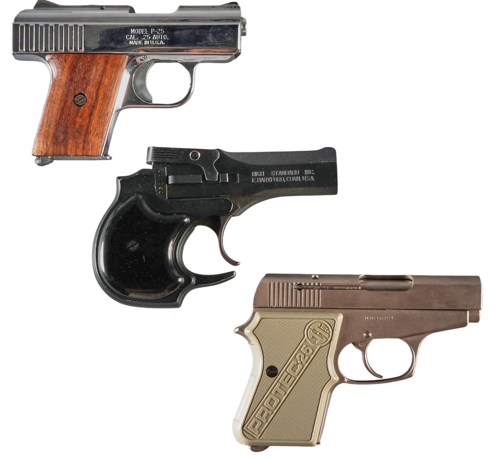 Lot of 3 Pocket Pistols (1 of 2)