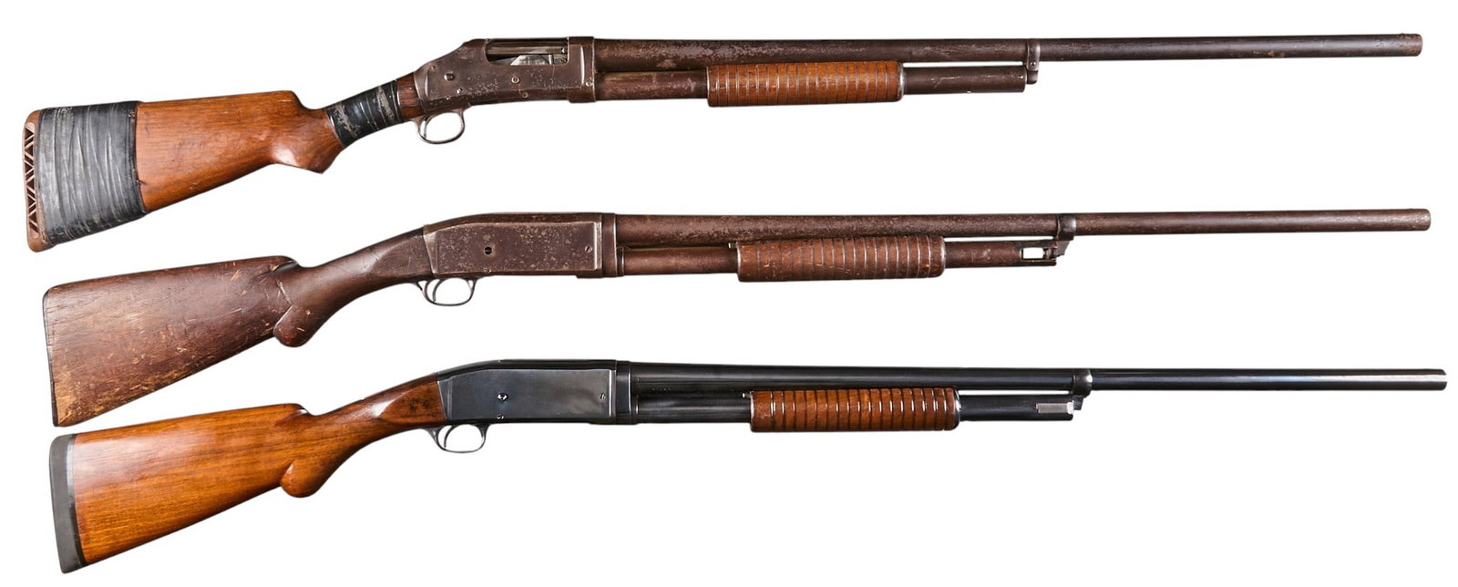 Collection of 3 12 Gauge Shotguns (1 of 4)