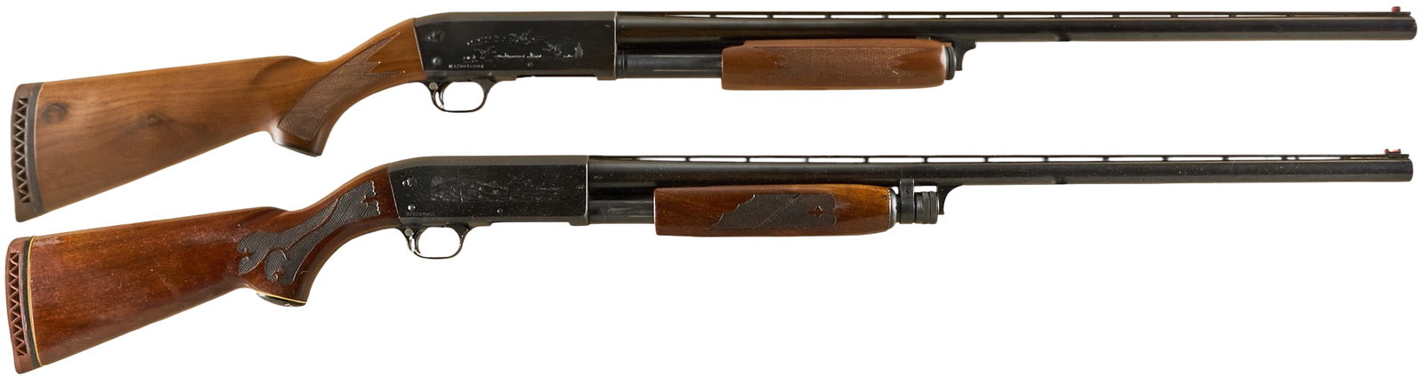 Pair of Ithaca Model 37 12 GA Shotguns (1 of 9)