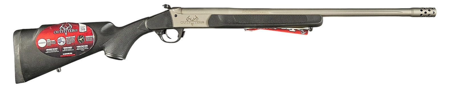 Traditions Outfitter G2 45-70 Govt Single Shot Rifle: Serial: 14-06-002483-18 Manufacturer: Ardesa, Spain / Traditions Performance Firearms Model: Outfitter G2 Caliber: 45-70 Gov't Barrel Length: 23.5 in (including muzzle device) OAL: 39.25 in. 