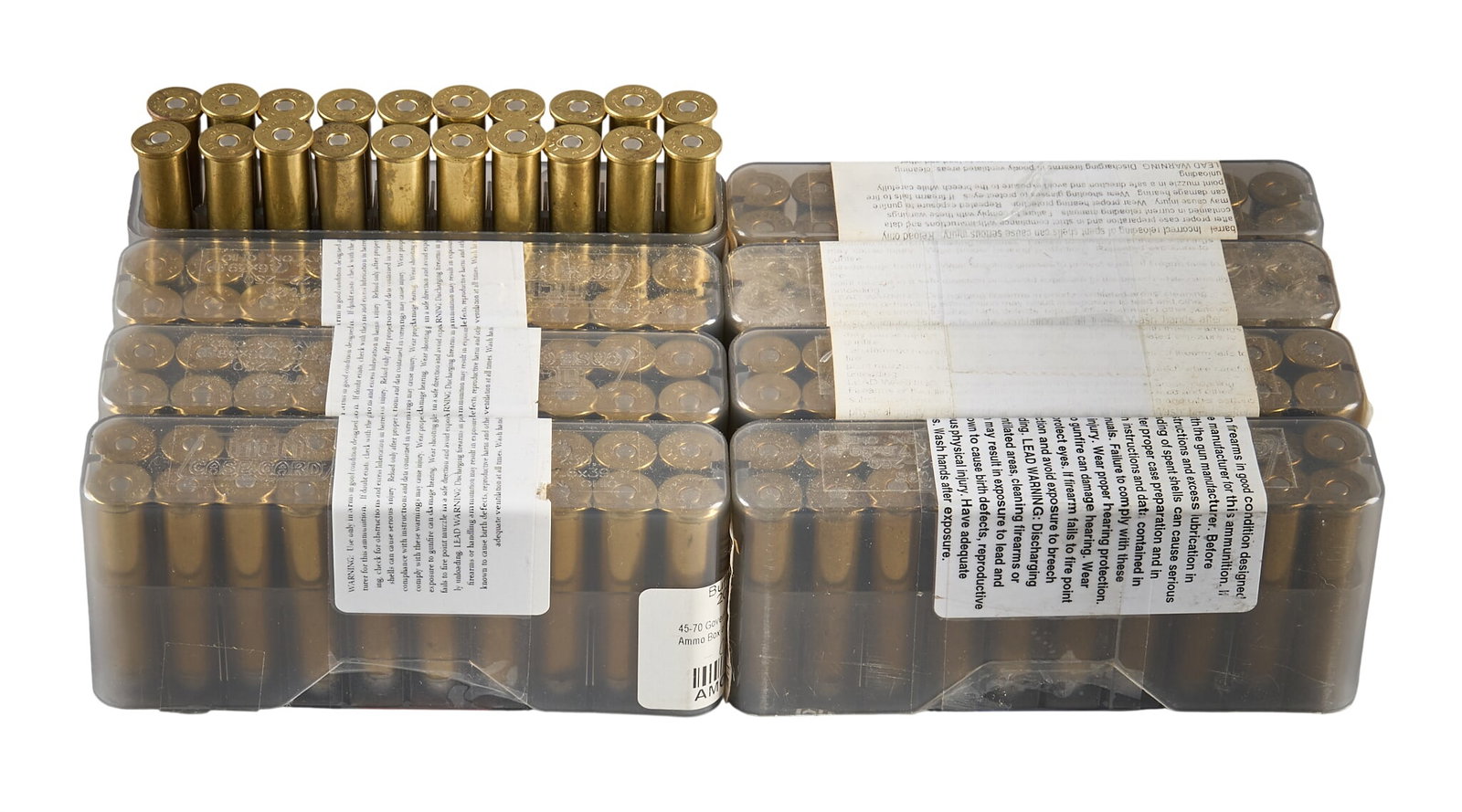 160 Rounds of Buffalo Arms Co. 45-70 Govt. Black Powder Ammunition (1 of 3)
