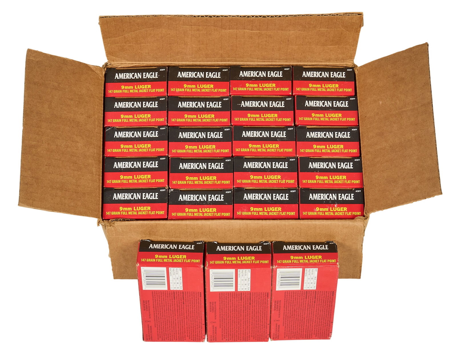 1150 Rounds of American Eagle 9mm Ammunition (1 of 1)