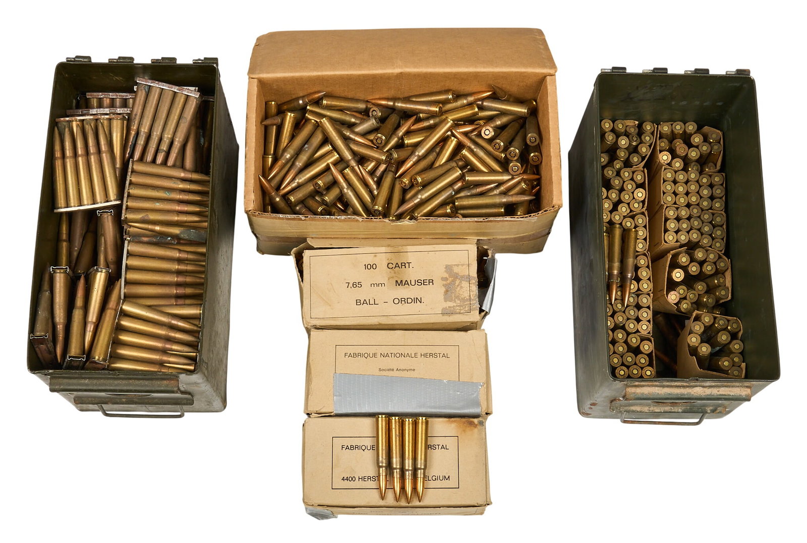 Approx. 1200 Rounds of Mixed 7.65 Mauser Ammunition (1 of 1)