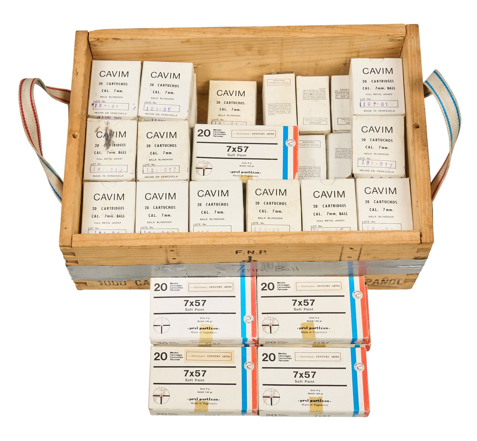 900 Rounds of Mixed 7x57 Ammunition (1 of 1)