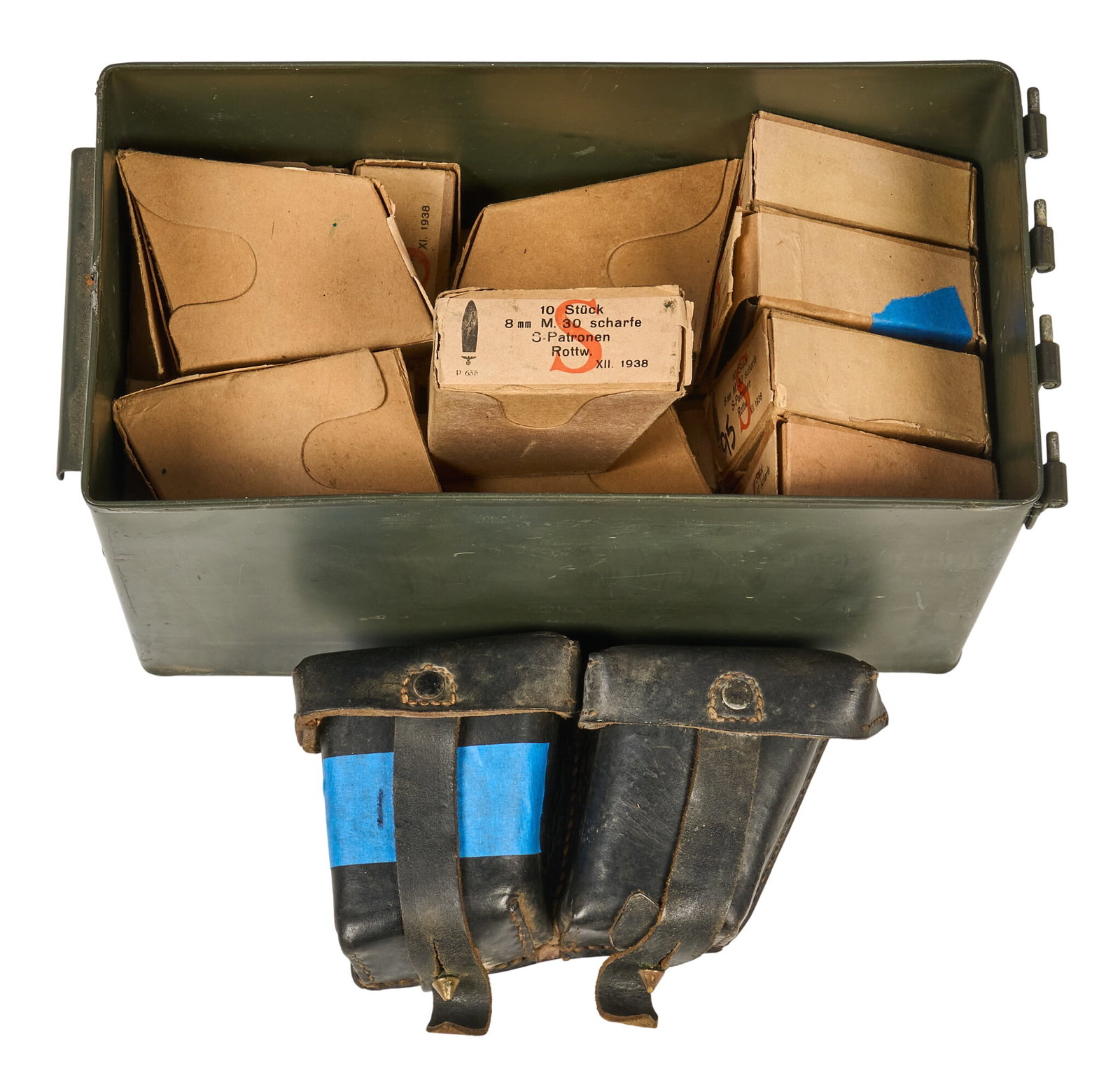 260 Rounds of WWII German Marked 8mm Mauser Ammunition (1 of 1)