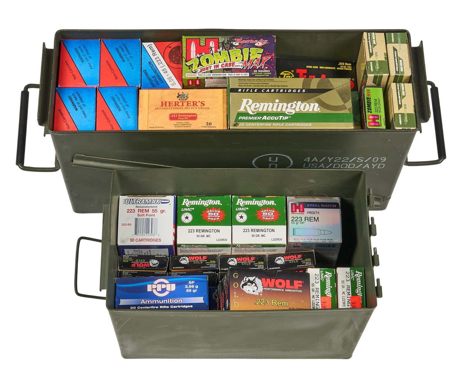 Approx. 1790 Rounds of Mixed .223/5.56 Ammunition (1 of 1)