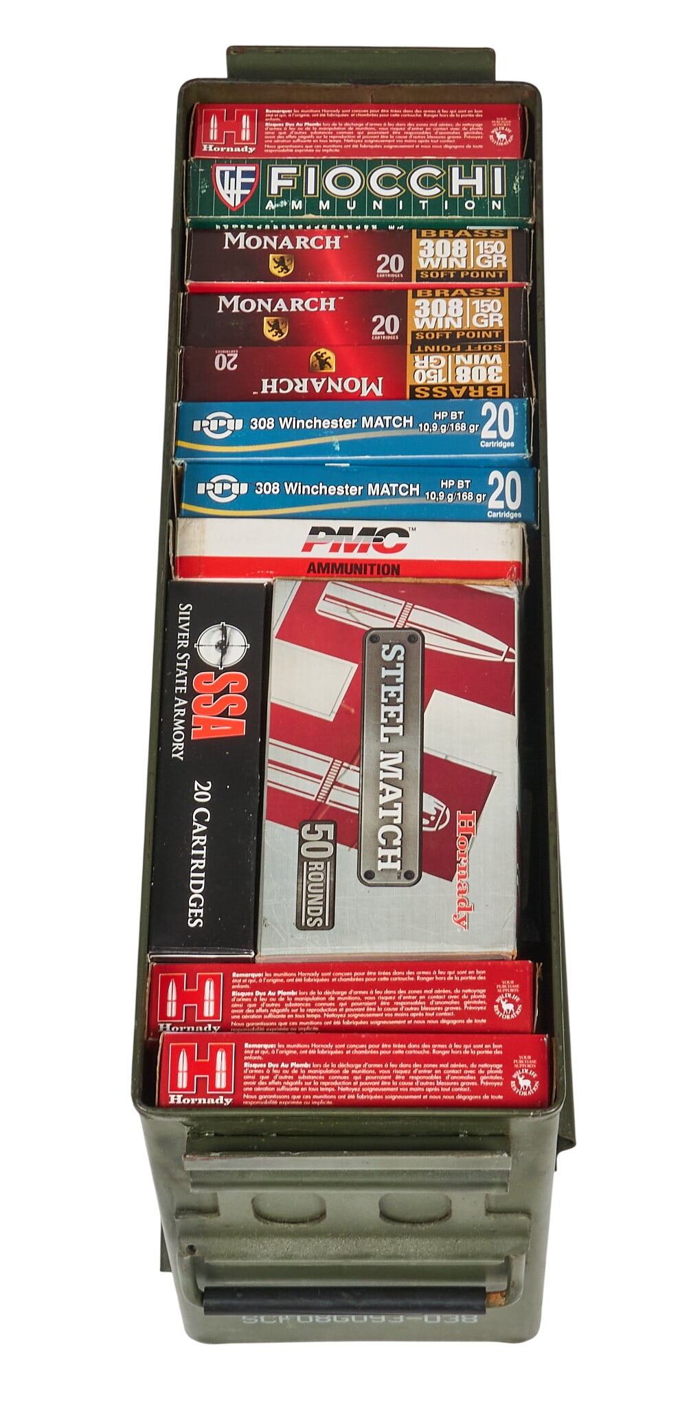 644 Rounds of Mixed 308/7.62x51 Ammunition (1 of 1)