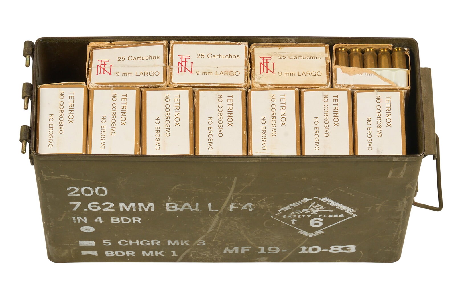 Approx. 825 Rounds of Spanish Toledo 9mm Largo Ammunition (1 of 1)