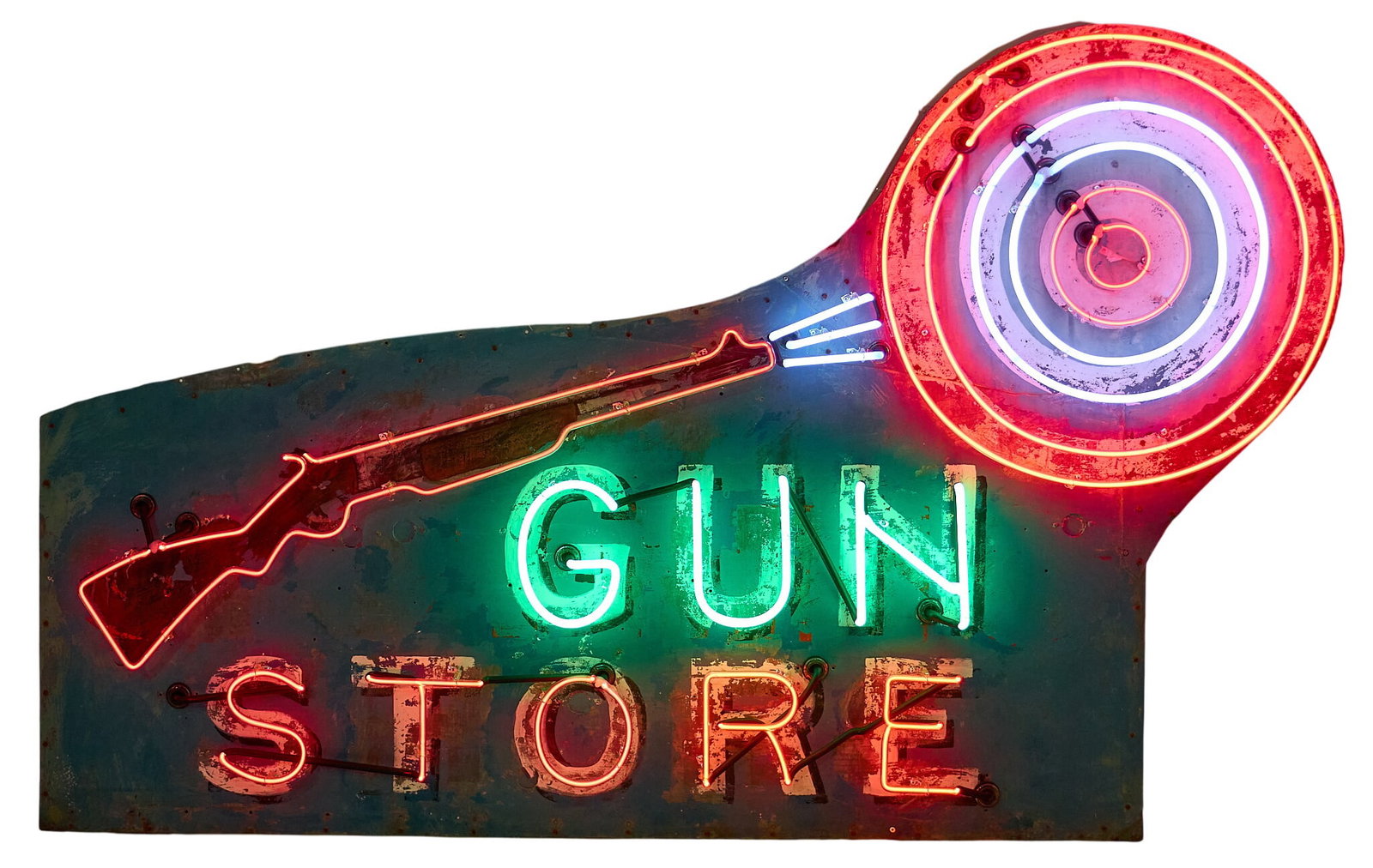 Gun Store Neon Sign (1 of 2)