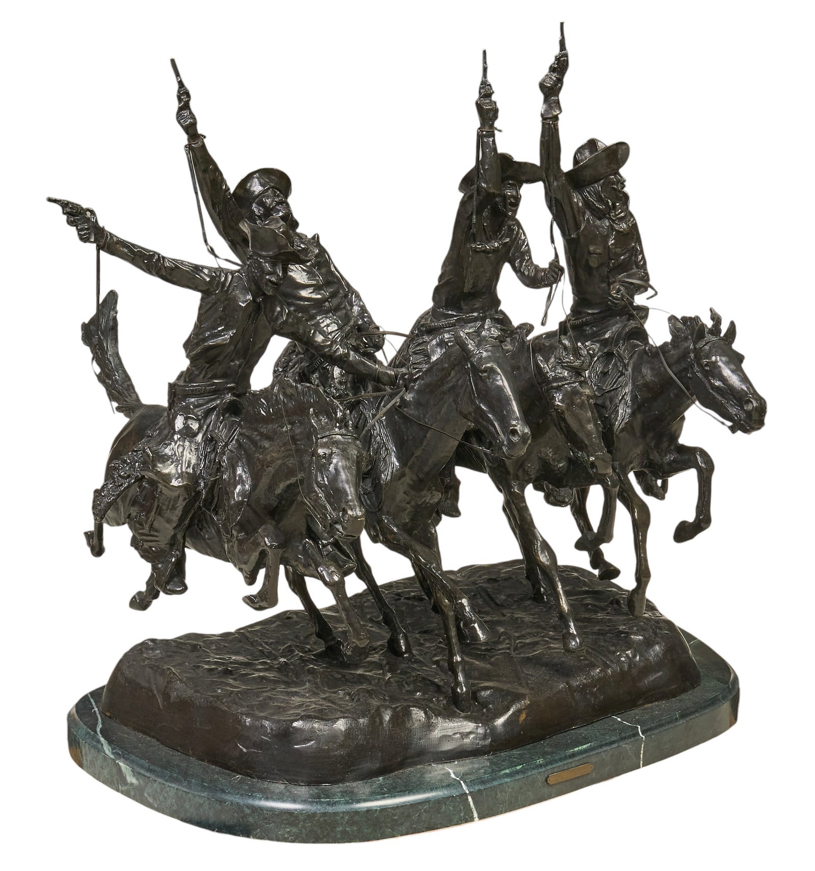 After Frederic Remington, "Comin' Thru the Rye " (1 of 6)