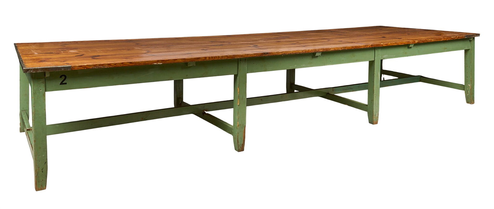 Monumental 16 Ft. Farmhouse Harvest Table (1 of 4)