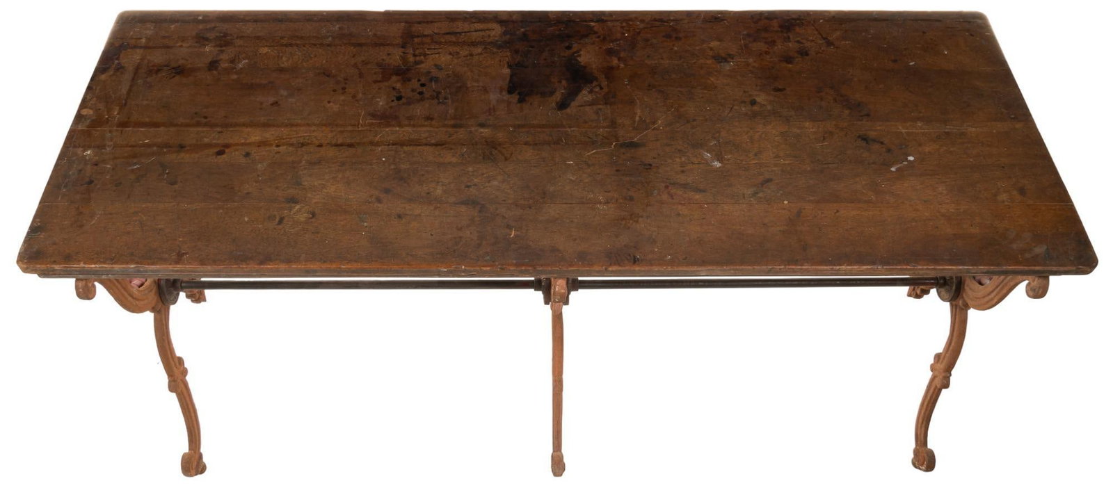 Rustic Cast Iron Table - 3