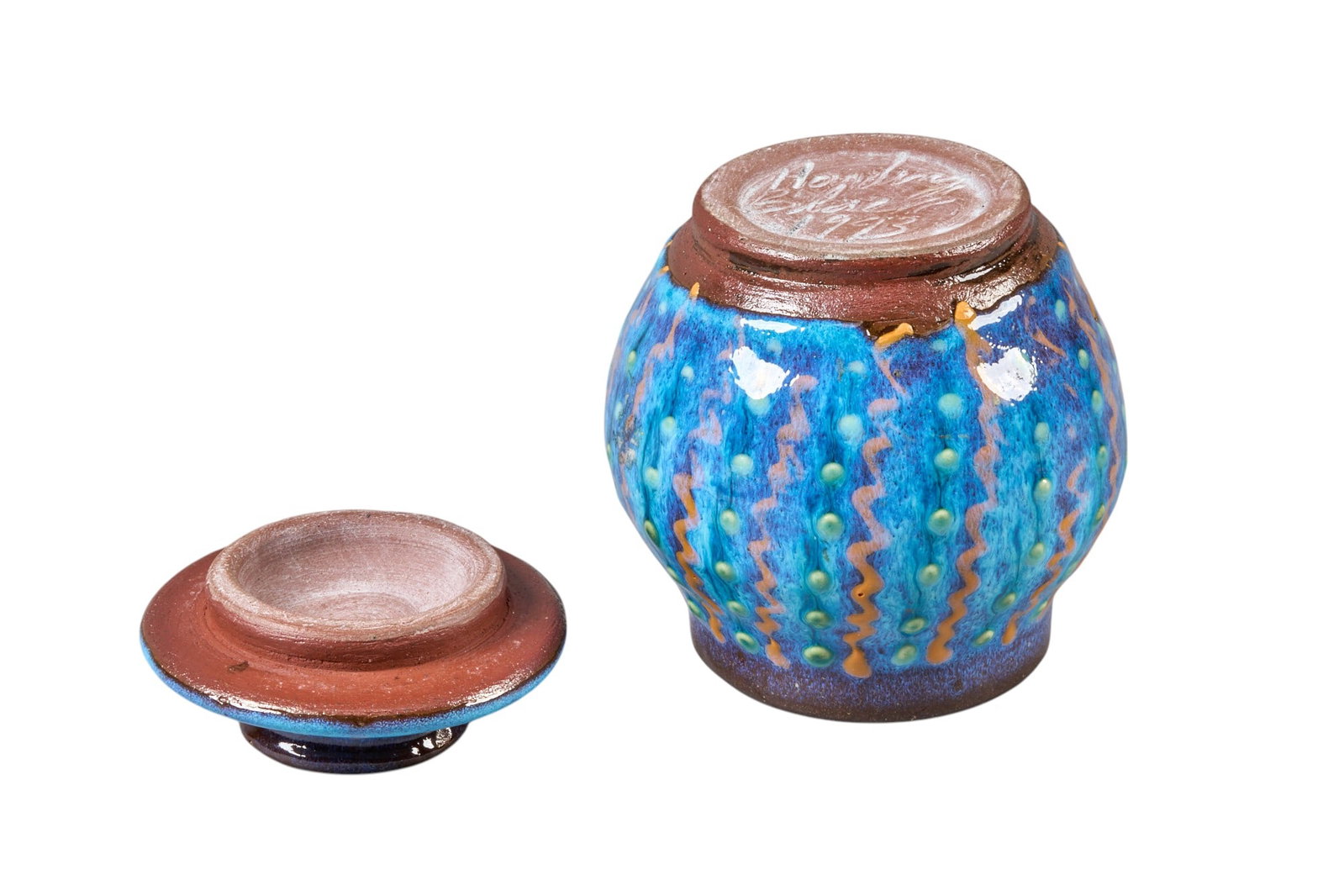 Harding Black, Patterned Jar, 1993 - 4