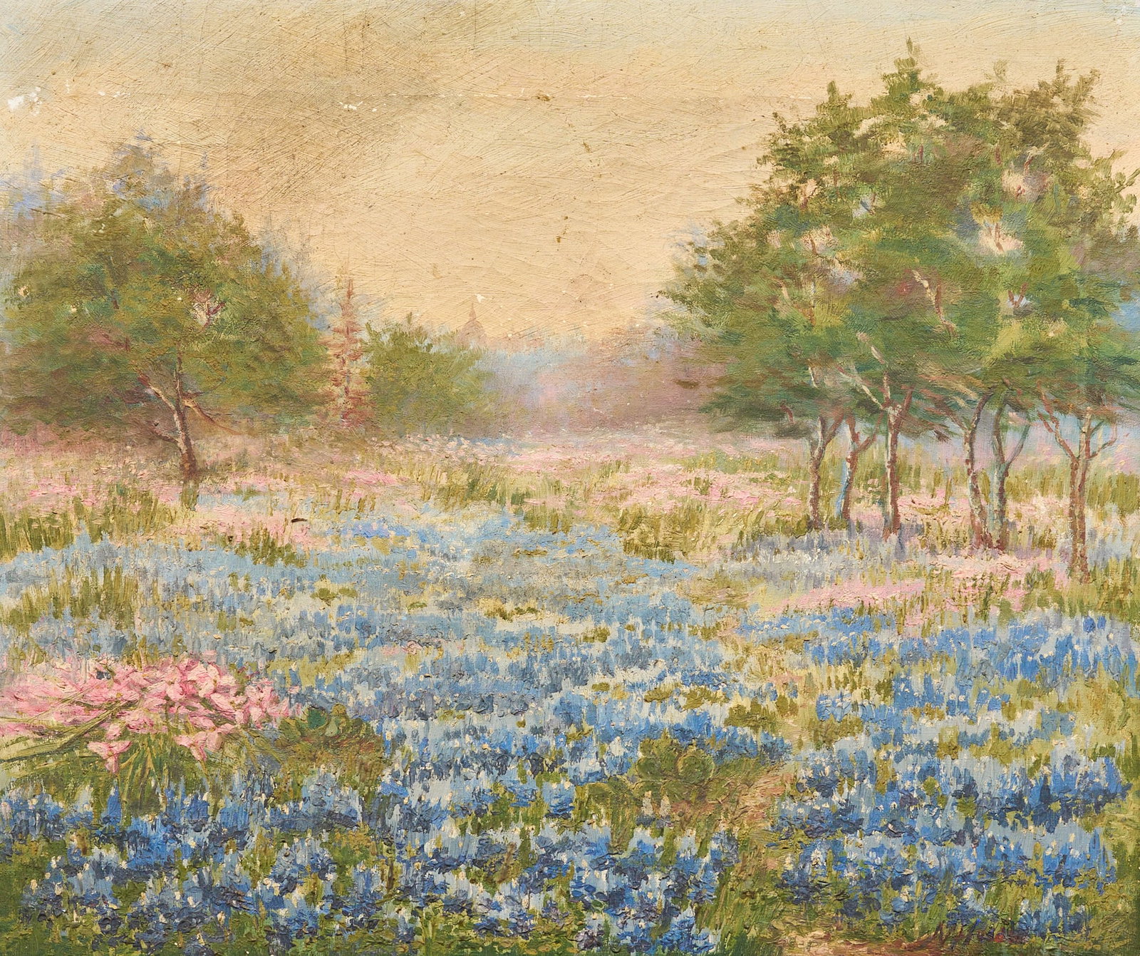 Nannie Huddle, Bluebonnet Landscape (1 of 4)