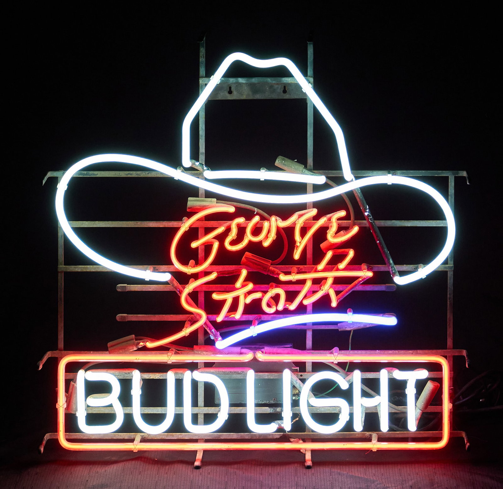 George Strait x Bud Light Neon Sign (1 of 4)
