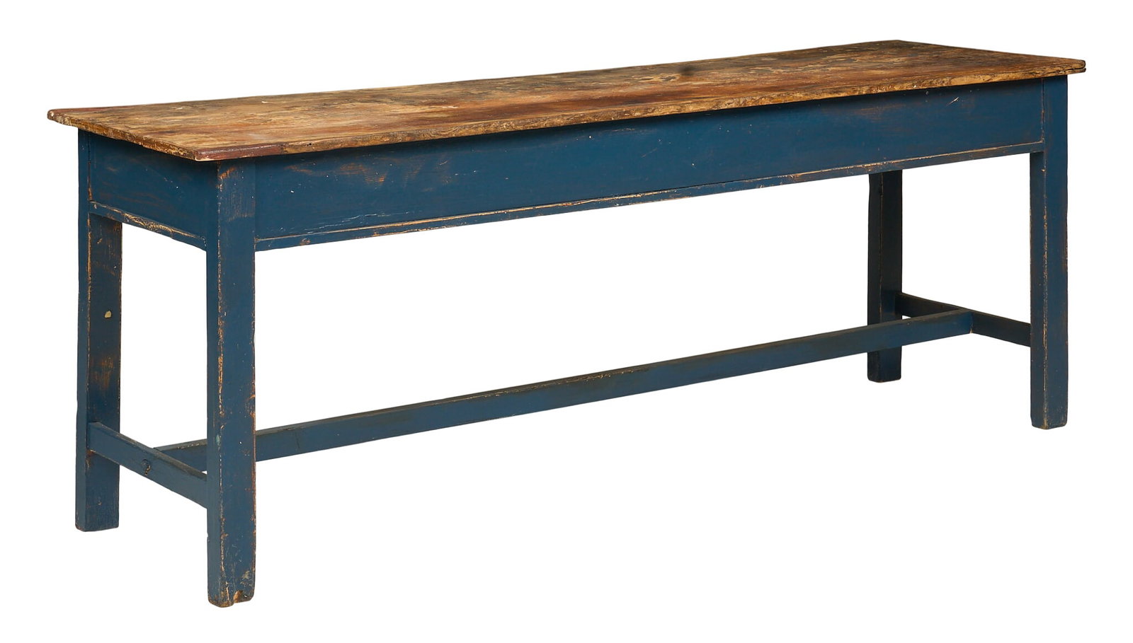 Painted Farm Work Table - 2