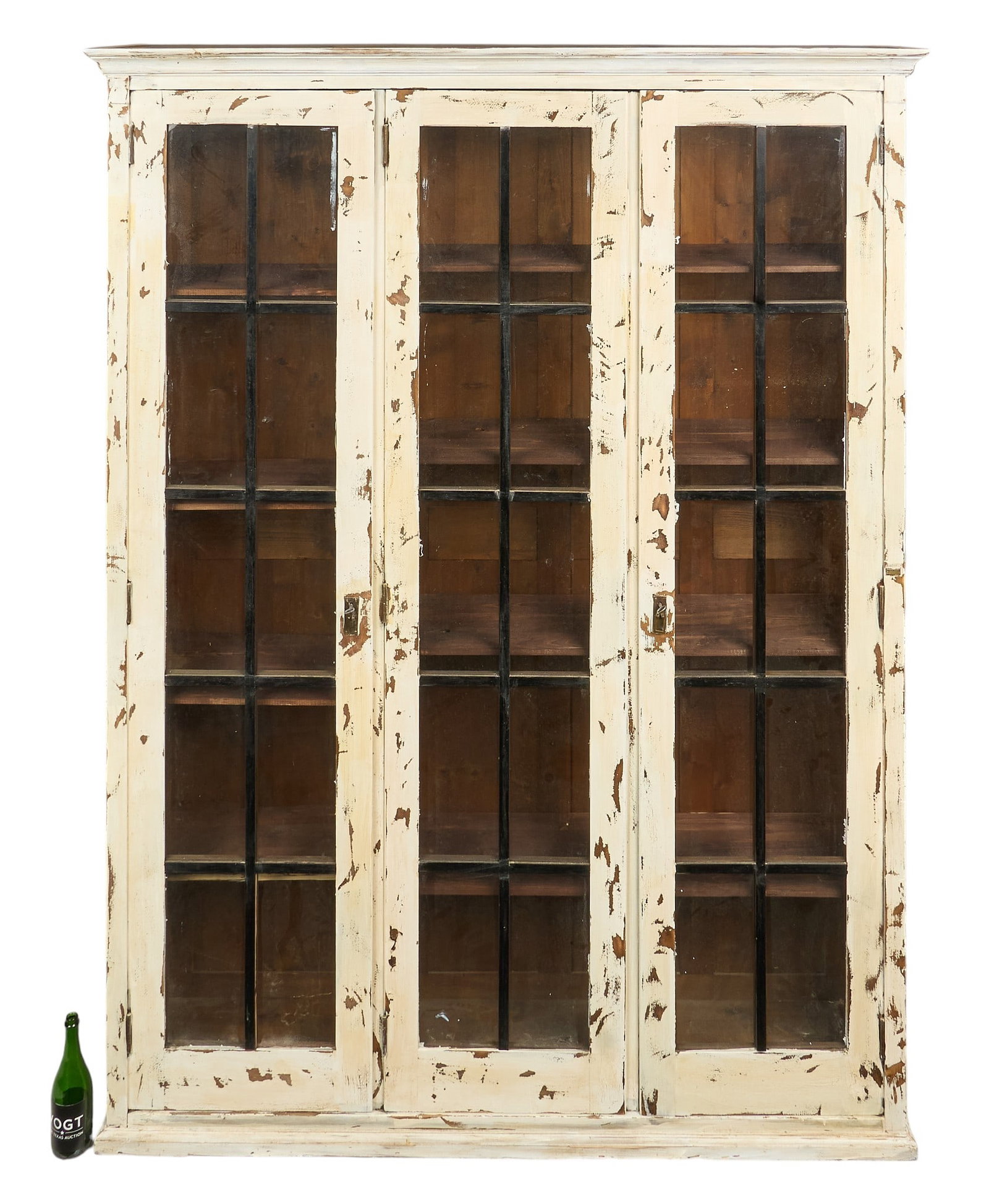 Painted Library Cabinet - 3