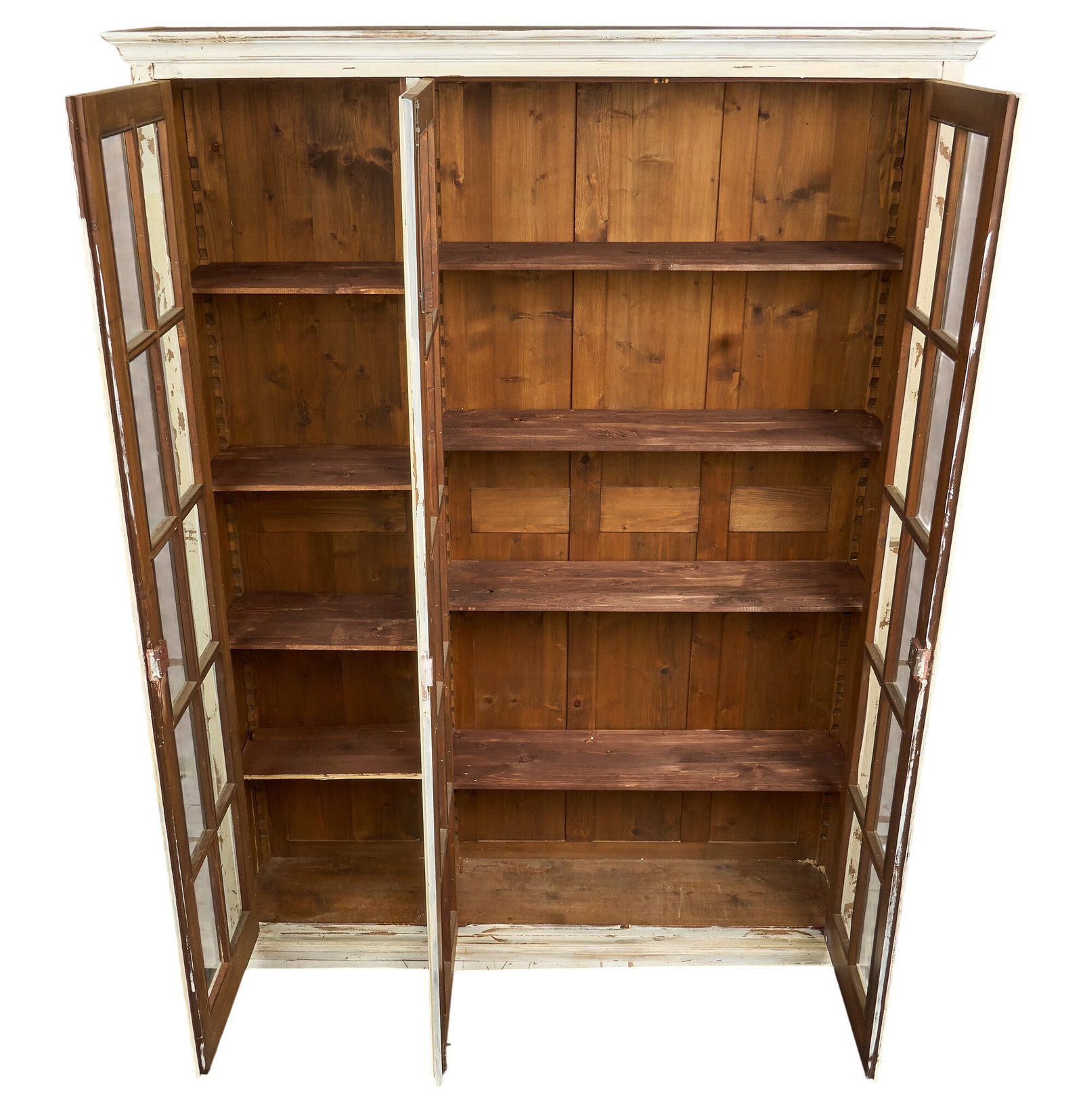Painted Library Cabinet - 4