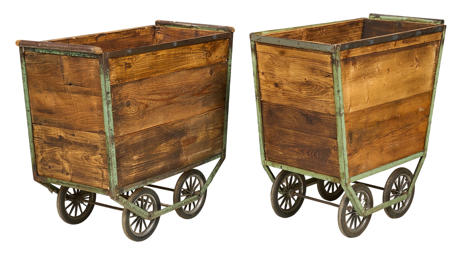 (2) Industrial Carts - 4