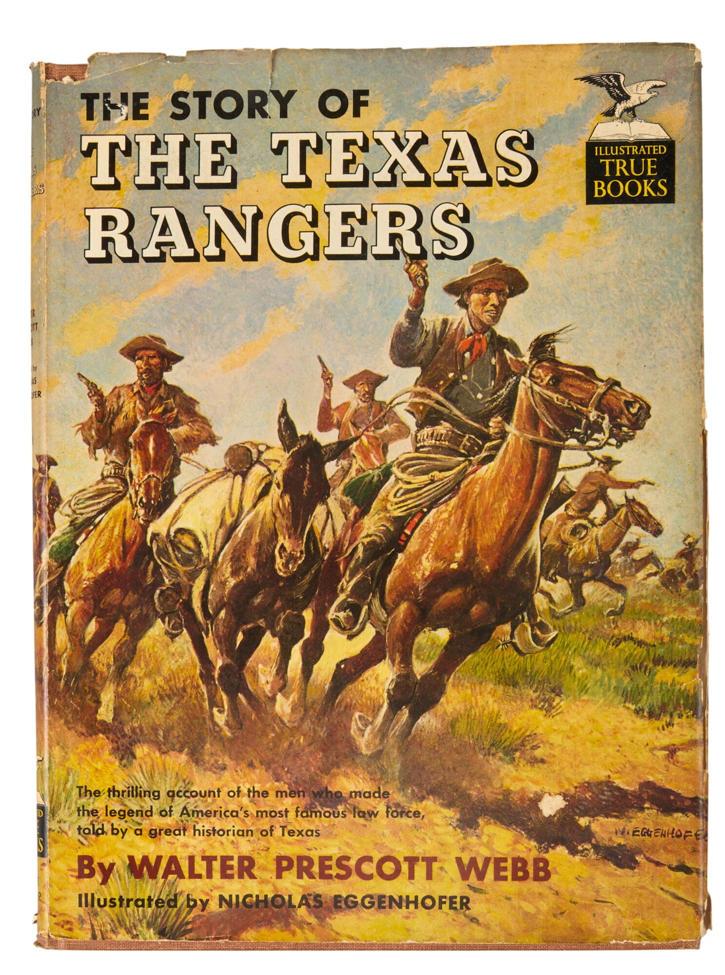 Signed 1st Ed. "The Texas Rangers" 1957, Walter Prescott Webb (1 of 4)