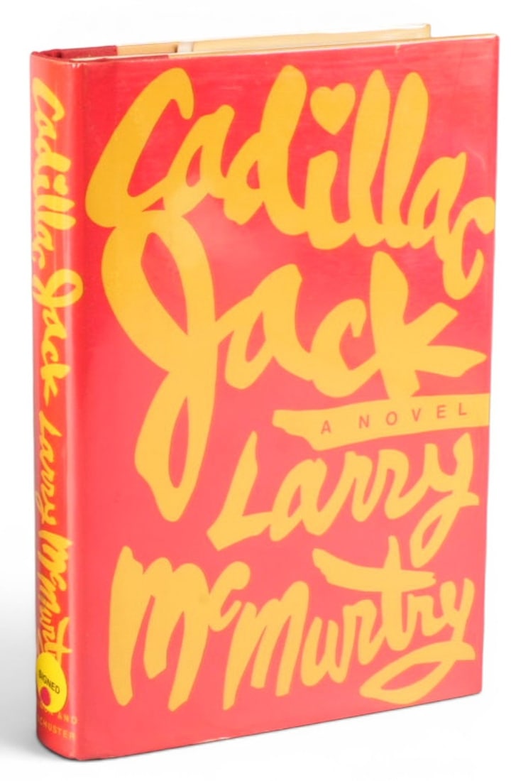 Signed First Ed. Cadillac Jack 1982, Larry McMurtry (1 of 4)