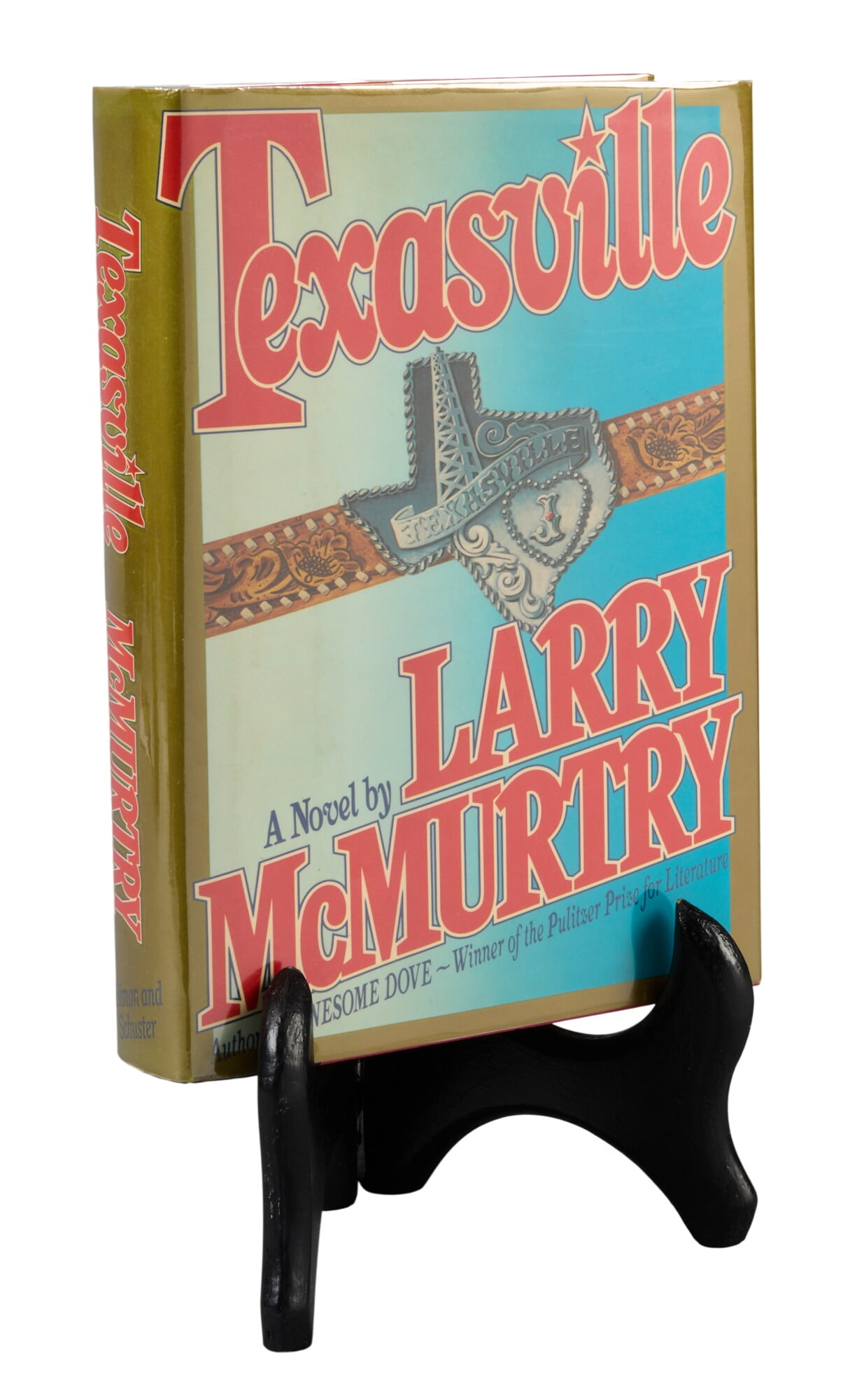 Signed 1st. Ed. "Texasville", Larry McMurtry: Signed first edition copy of 1987 "Texasville" by Larry McMurtry, published by Simon and Schuster (New York, NY), 542 pages, hardcover with dust jacket, octavo Provenance: Property from a ho