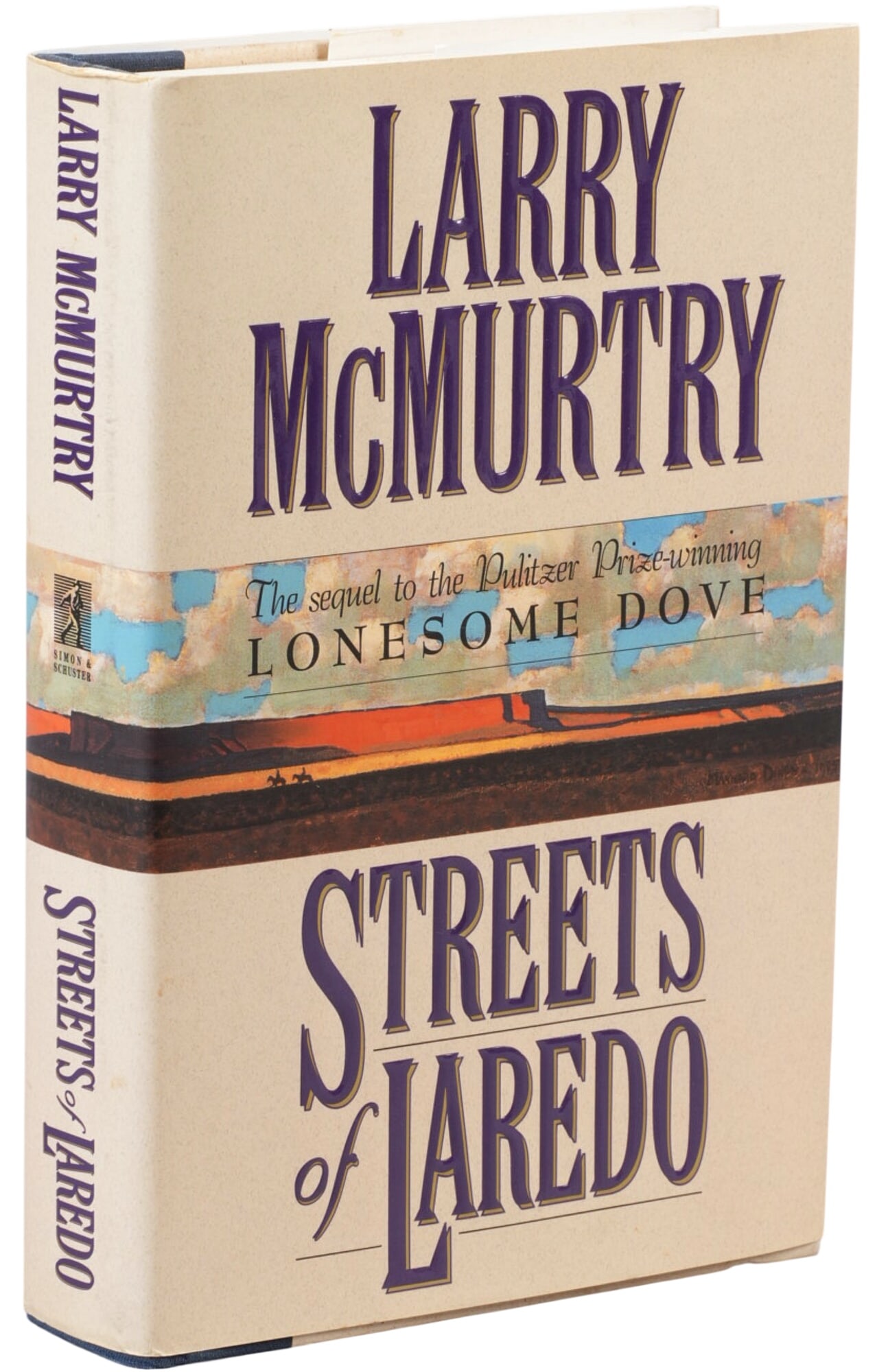 Signed 1st Ed. "Streets of Laredo", Larry McMurtry (1 of 4)