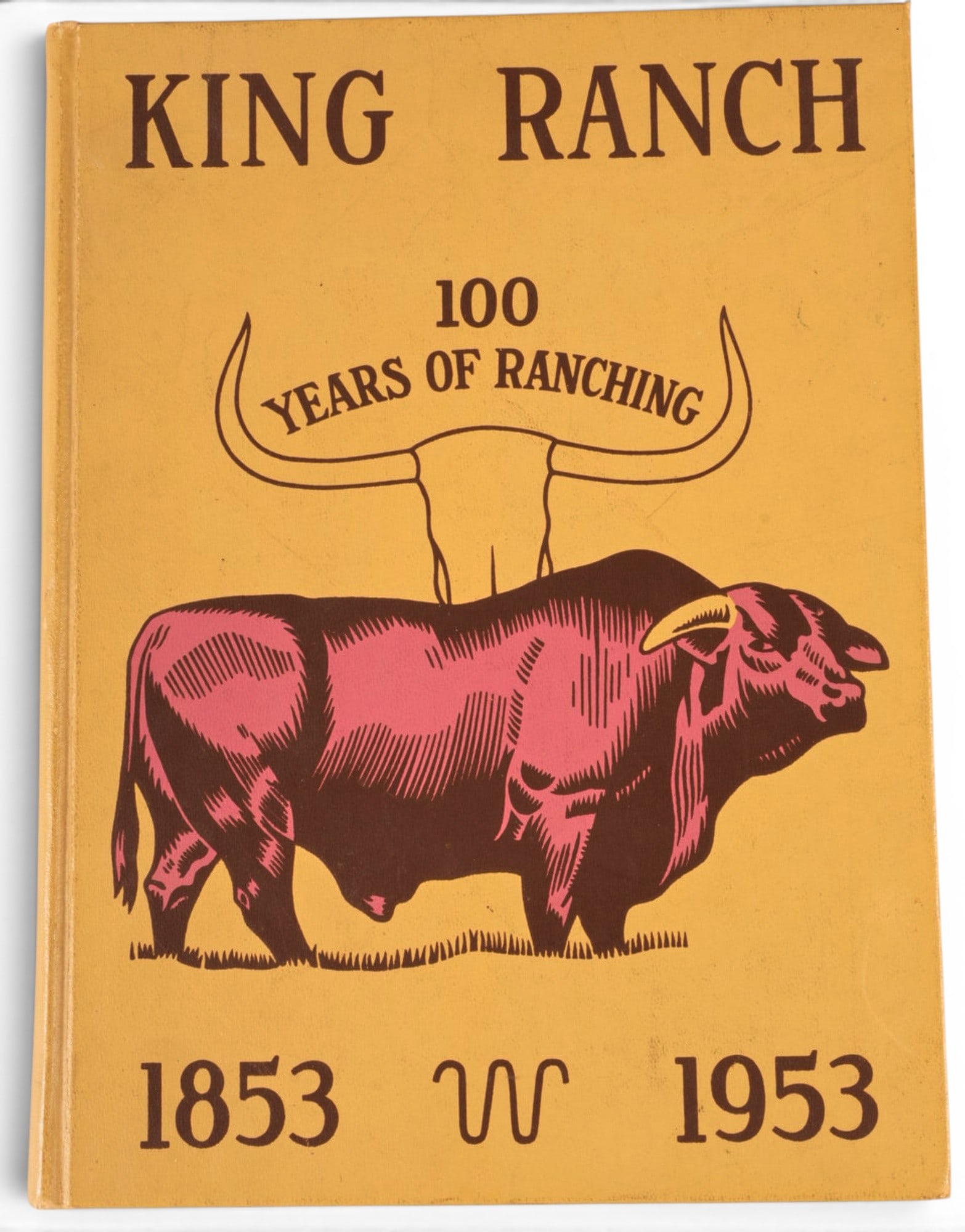 1st Ed. "King Ranch: 100 Years of Ranching" 1953: First edition copy of 1953 'King Ranch: 100 Years of Ranching", published by Caller-Times (Corpus Christi, TX), 143 pages, hardcover, octavo Provenance: Property from a home in Rockport, TX